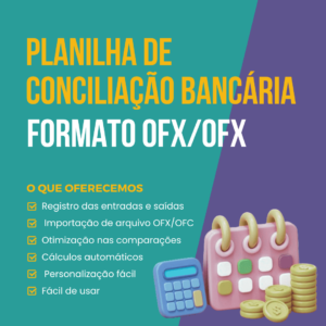Planilha para Conciliação Bancária (OFX/OFC)